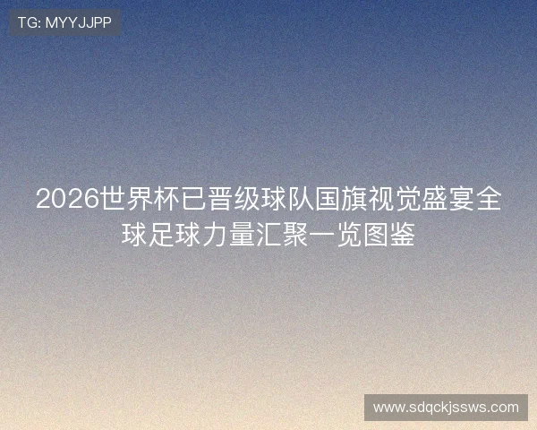 2026世界杯已晋级球队国旗视觉盛宴全球足球力量汇聚一览图鉴